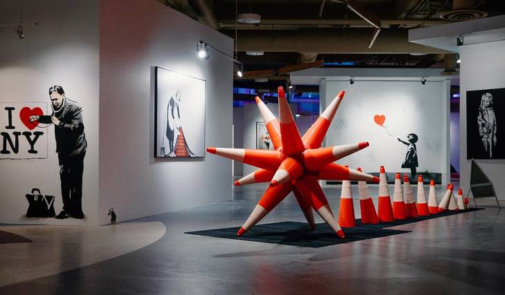 This World-Touring Banksy Exhibit Is The Talk Of Edmonton — And You Can Only See It For a Limited Time