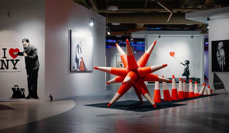 This World-Touring Banksy Exhibit Is The Talk Of Edmonton — And You Can Only See It For a Limited Time