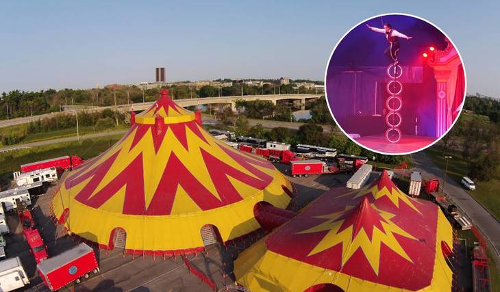 The Royal Canadian Circus is at the West Edmonton Mall until mid-June only and tickets are still available