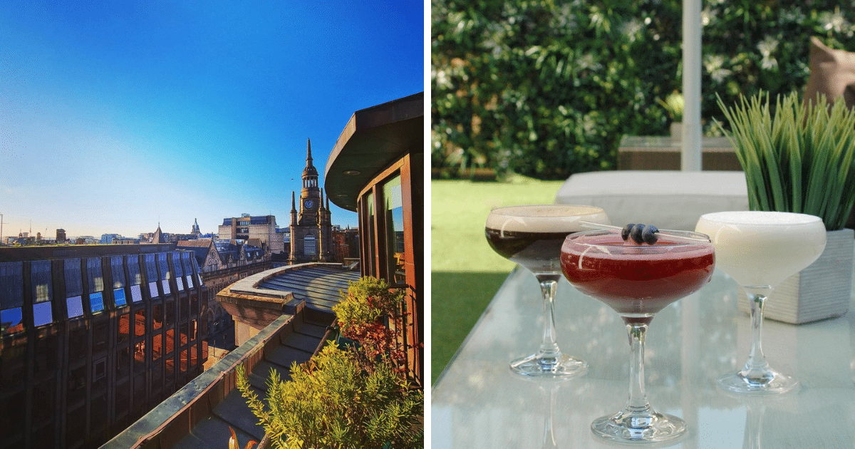 7 Rooftop Bars In Glasgow Where To Drink Secret Glasgow