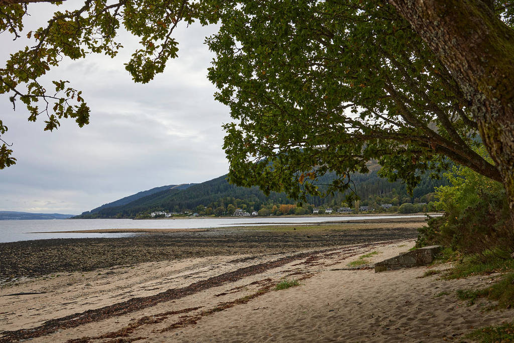 Ardentinny Beach loch long