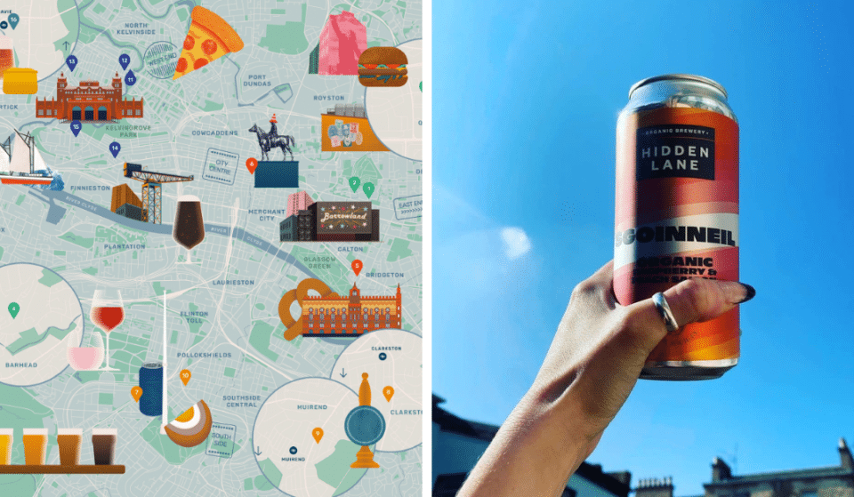 There Is A Free Glasgow Beer Trail Map Which Takes Beer Lovers On An Adventure Around Town