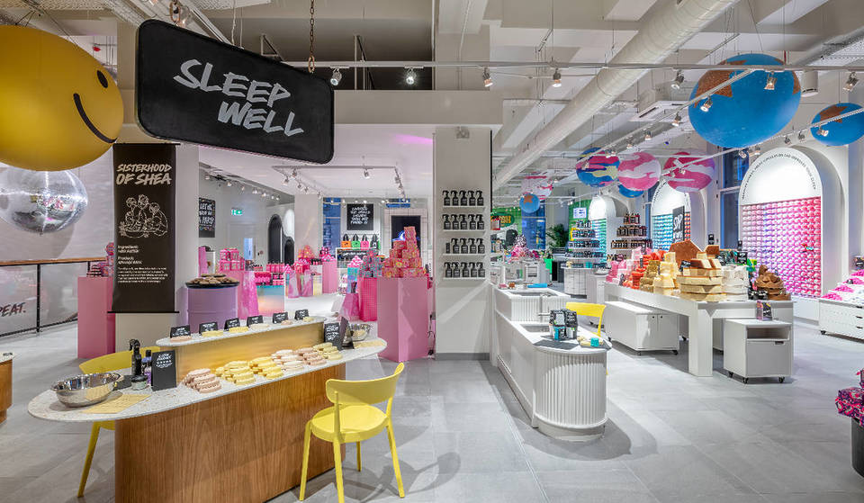 Lush Opened Its Largest Scottish Store In Glasgow With An In-Store Coffee Shop