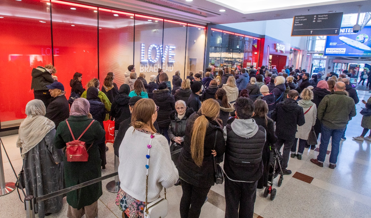 A Massive Brand New TK Maxx Store Has Opened Its Doors In Glasgow Today