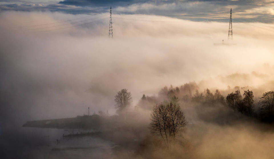 Thick Wintry Fog Is Set To Coat Glasgow This Weekend As Temperatures Go Down