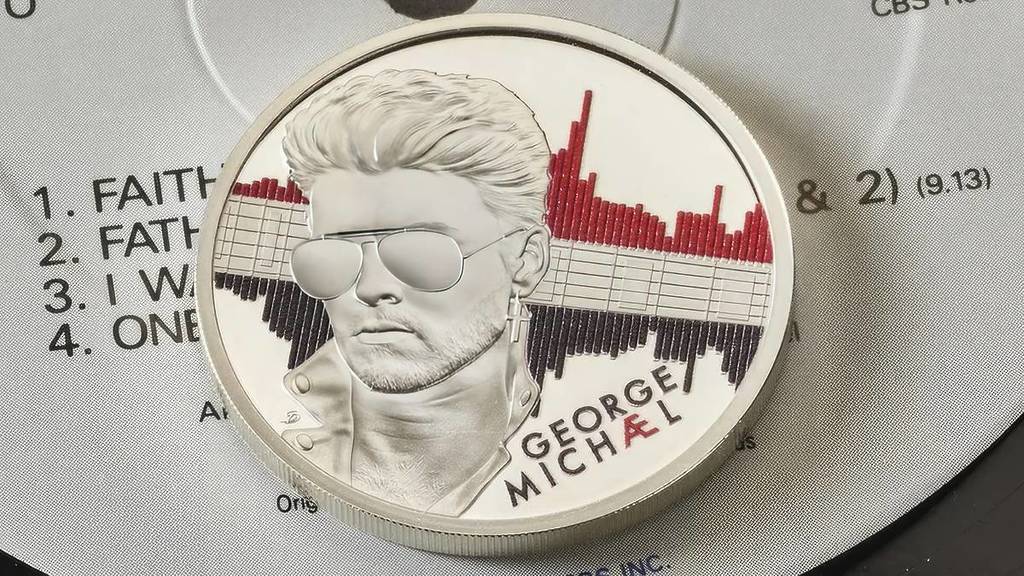 The Royal Mint Have Just Unveiled A George Michael Coin
