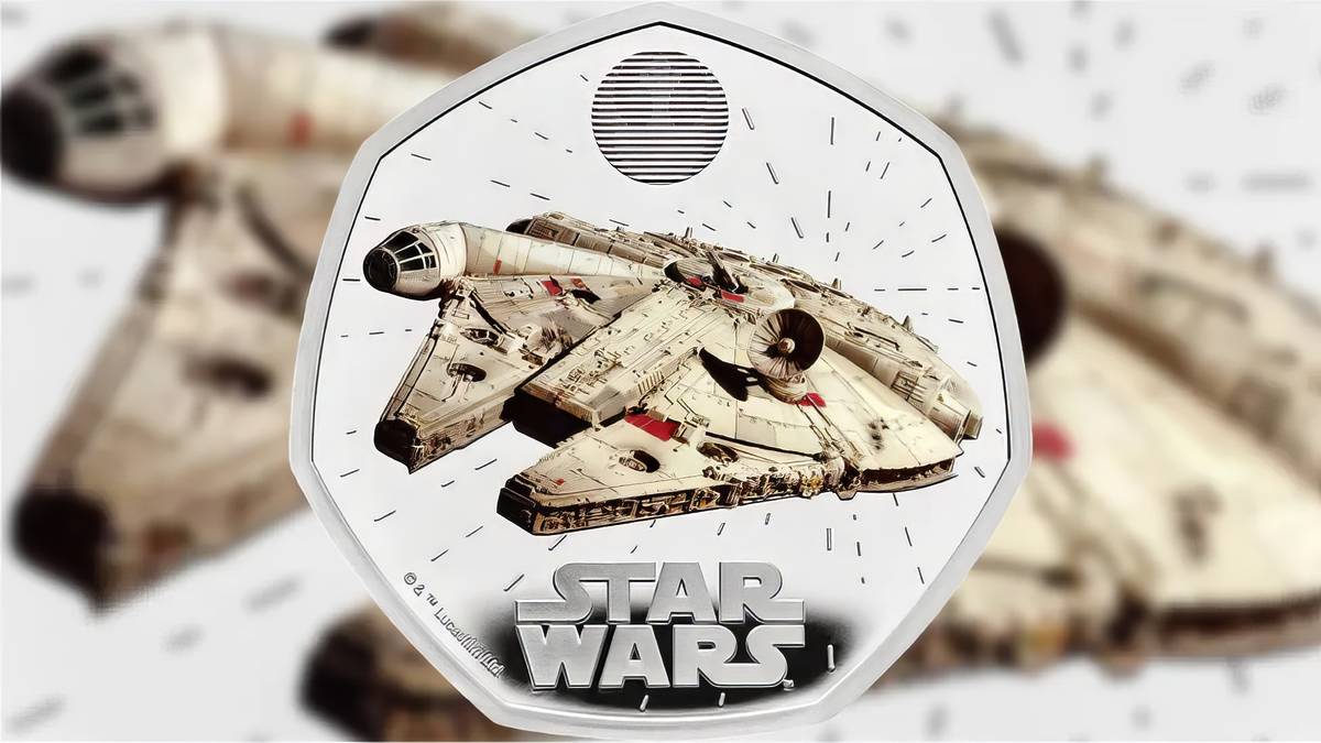 The Royal Mint Release Special 'Millennium Falcon' 50p Coin