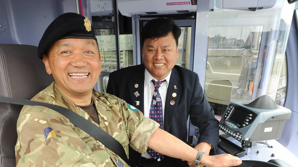 first bus armed forces day