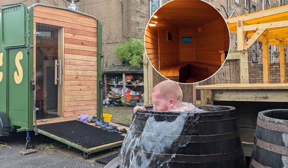 A New Affordable Non-Profit Community Sauna With A Cold Plunge And Fire Pit Has Opened In The Southside Of Glasgow – And It Is Made From An Old Horse Box