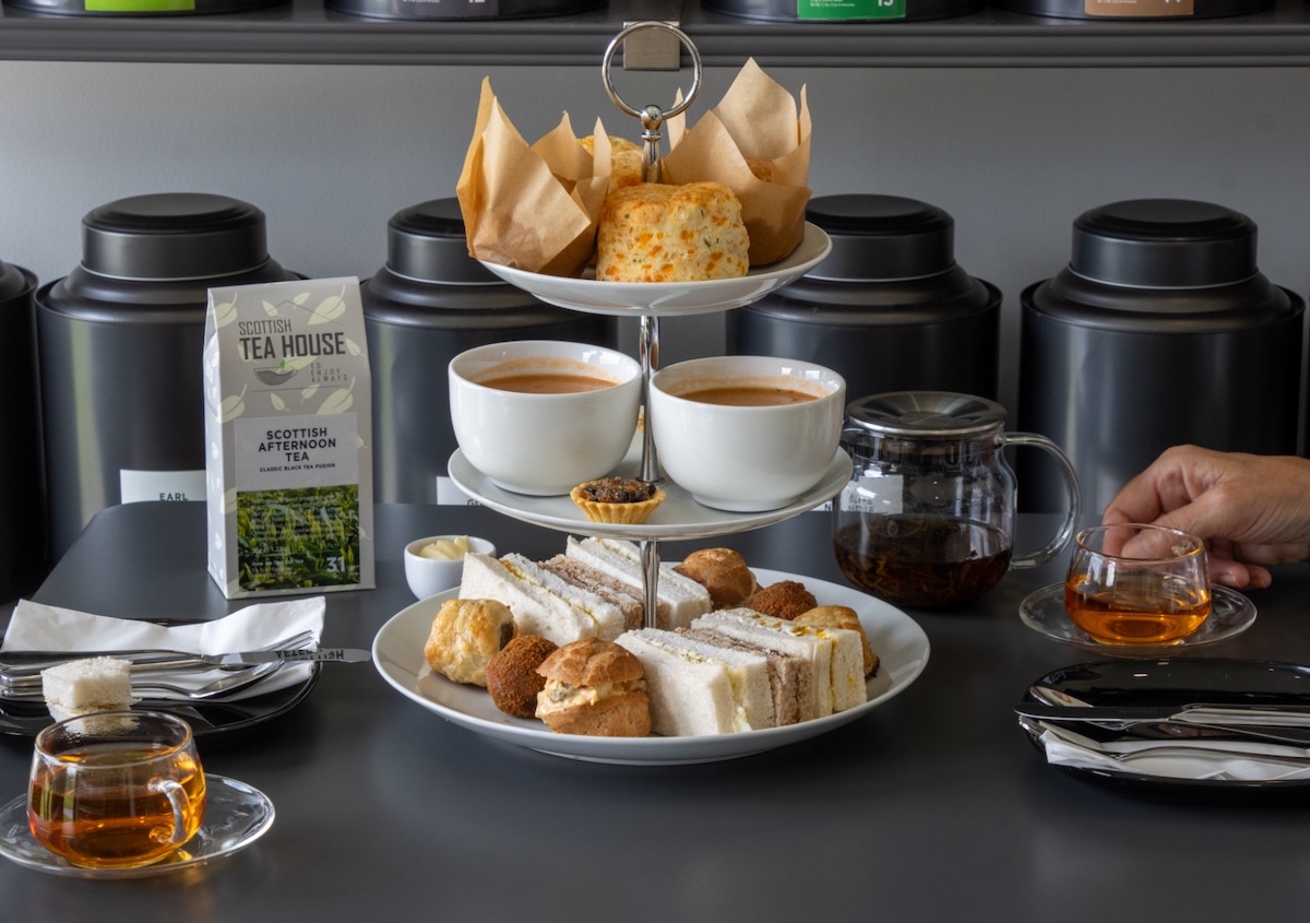 Afternoon tea sandwiches