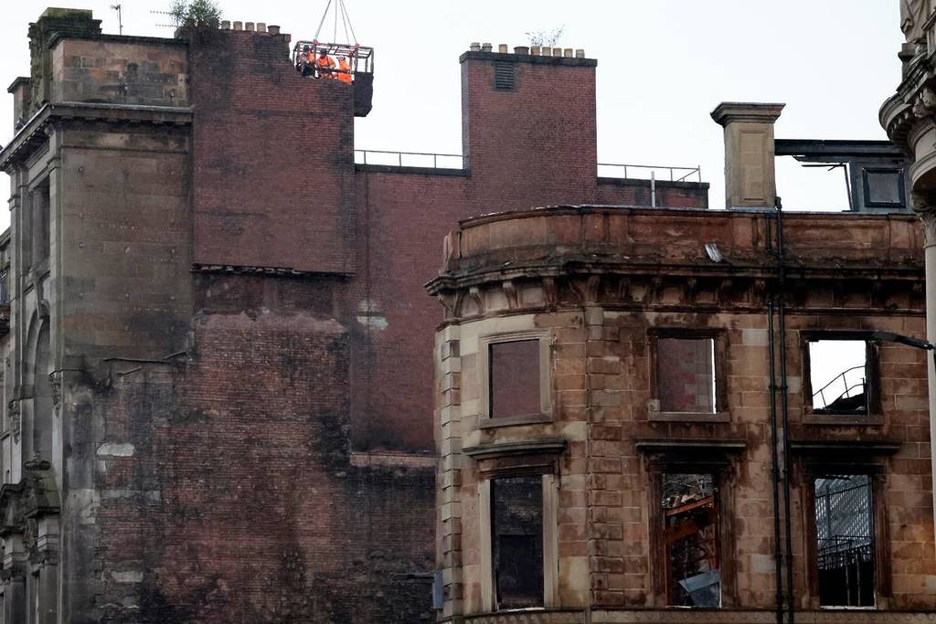 glasgow central station fire updates