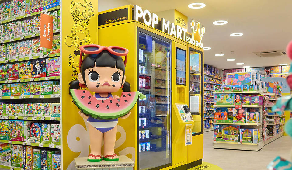 A Pop Mart vending machine has arrived at this Glasgow store, with limited-edition collectables including Labubu, Molly, Hirono &amp; Skullpanda – here’s how to get your hands on a mystery blind box