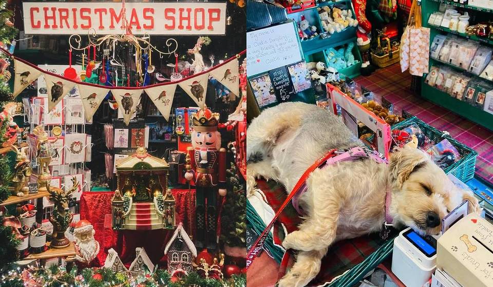 This Victorian-style Christmas shop just 40 minutes from Glasgow is open every single day of the year