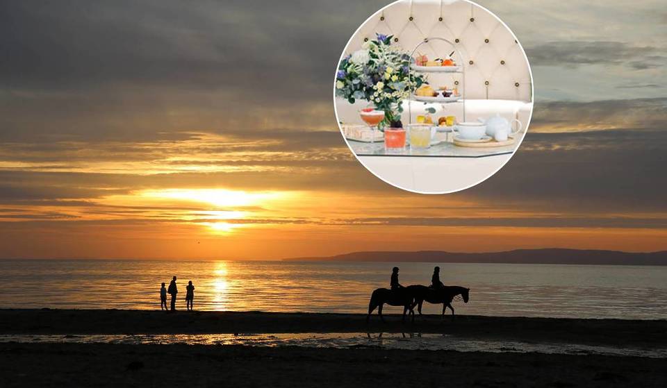 The best afternoon tea in Scotland is under an hour from Glasgow at this seaside town – home to the biggest racecourse in the country