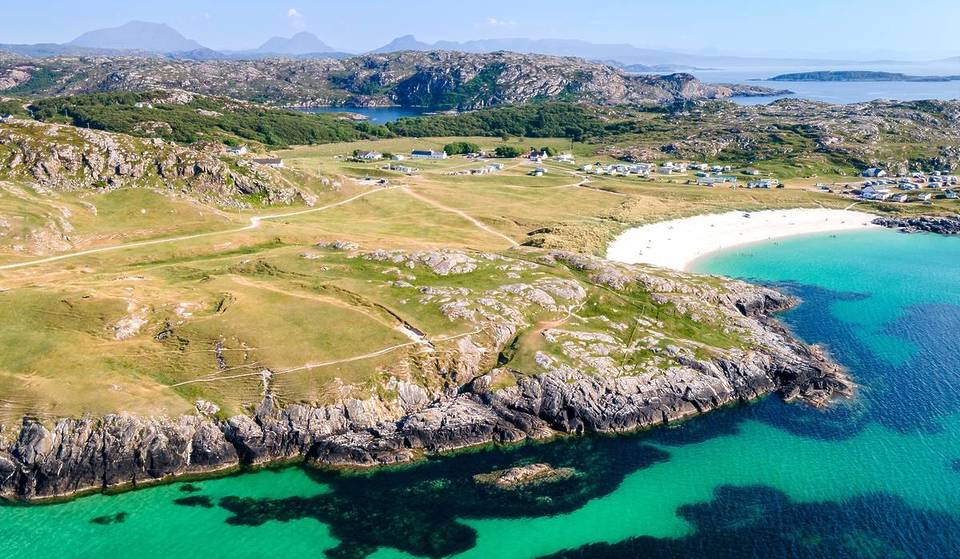 This beach was named the best beach in Scotland – and it’s home to the smallest castle in Europe
