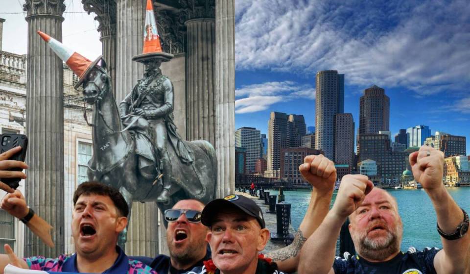 Glasgow has officially become twin cities with Boston – after The Tartan Army stole everyone’s hearts during the World Cup matches