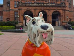 This massive Scottie dog sculpture art trail has popped up in Glasgow – and there is a wholesome reason behind it