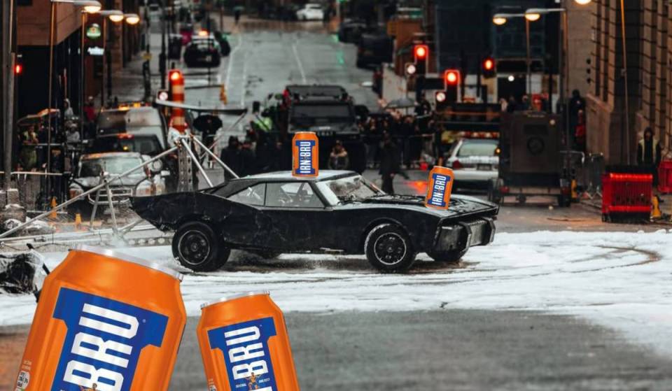 Locals in Glasgow have been trying to sneak Irn-Bru cans into the ‘Batman: Part II’ set – and it’s the most Glaswegian thing ever