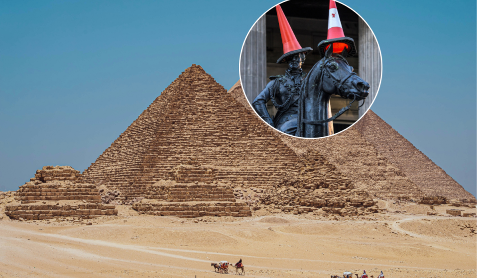 A 100-year-old Glaswegian graffiti was discovered on top of a Pyramid in Giza – and it’s not what you think