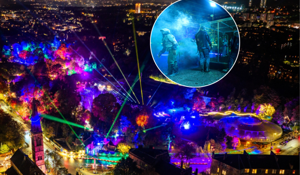 First look: GlasGLOW, the biggest Halloween event in the UK, is arriving in Glasgow today – boasting a zombie light trail