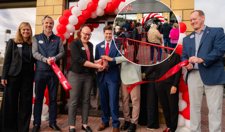 Massive queues as the UK’s first Chick-fil-A drive-thru has officially opened its doors just 25 minutes from Glasgow