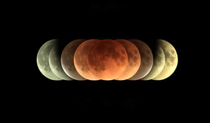 Nächste Woche findet eine totale Mondfinsternis statt