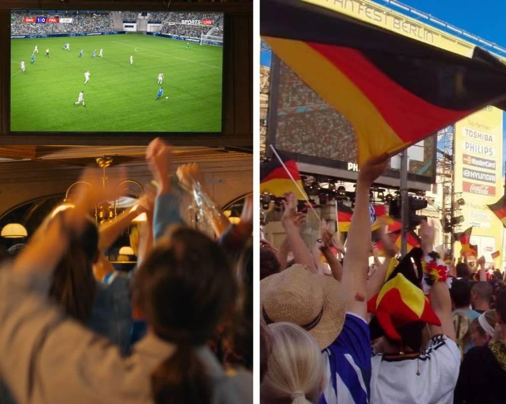 Hamburg Public Viewing Sports Soccer Weekend World Cup