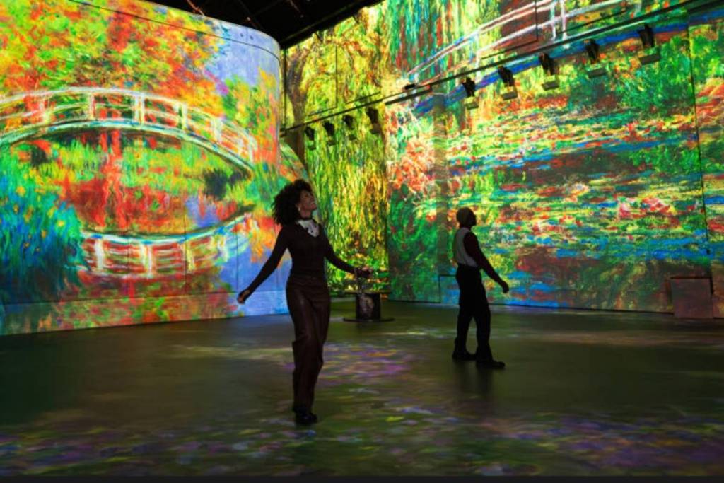 Monet Exhibition at Port des Lumières