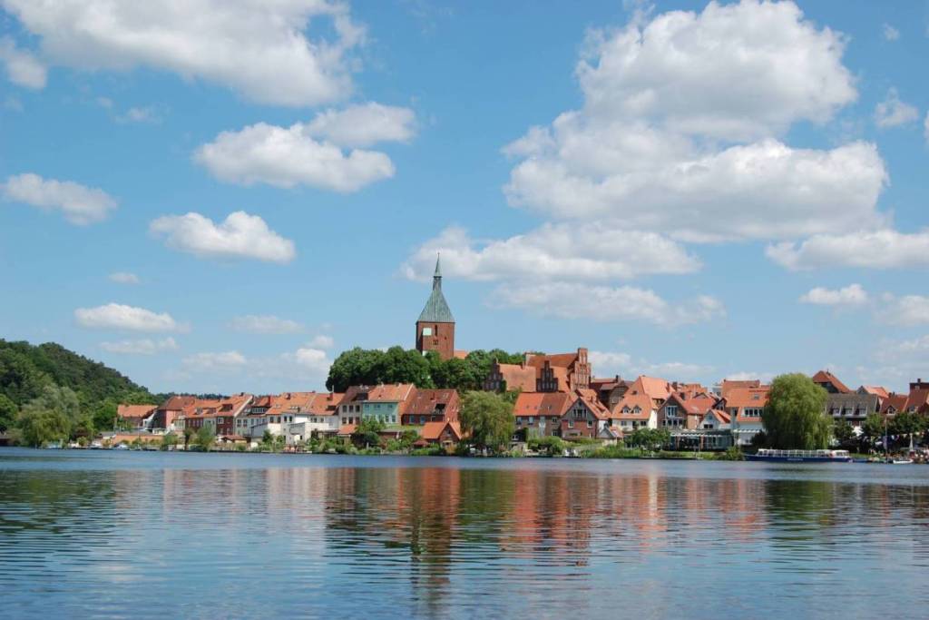 Blick auf Mölln am Wasser