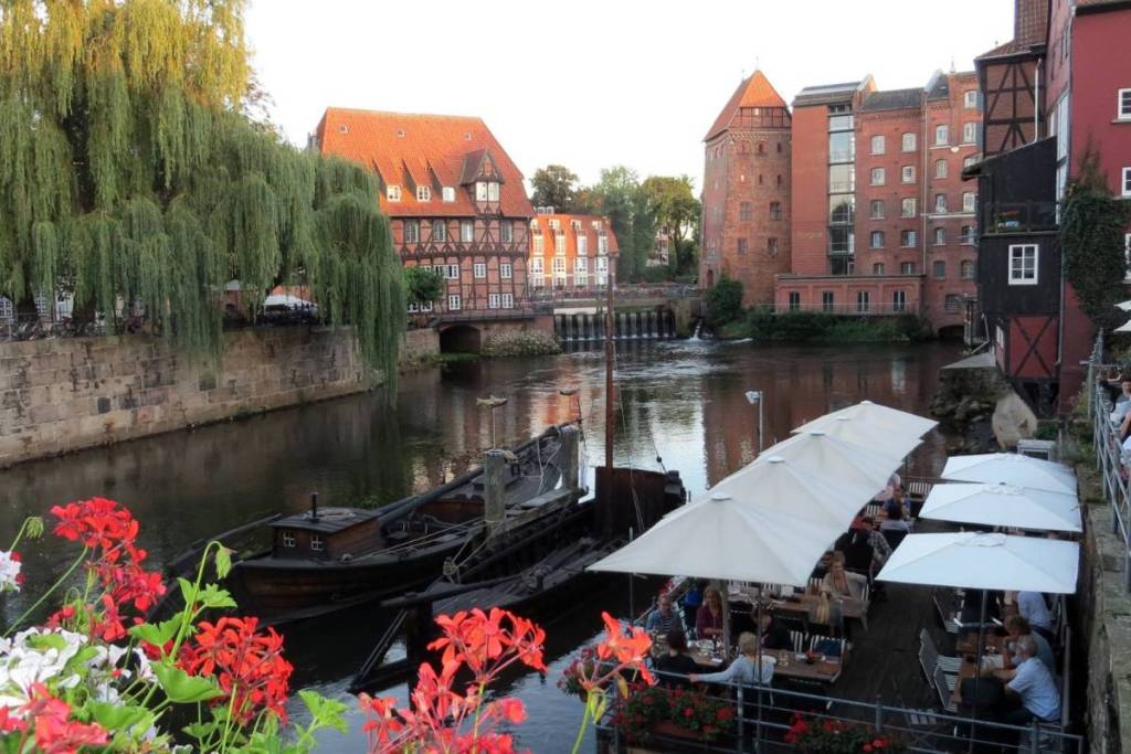 Riverbanks in Lüneburg