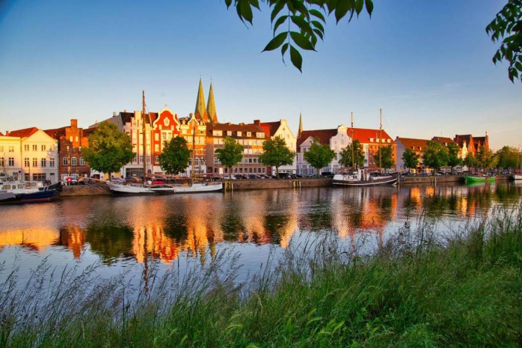 The Banks of Lübeck’s Old Town