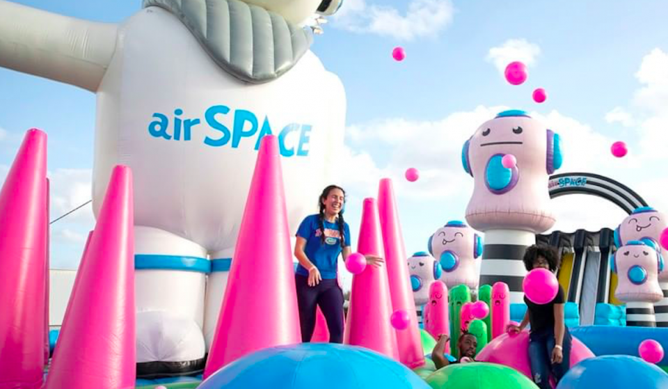 The Biggest Bounce House In The World Opens This March In Houston