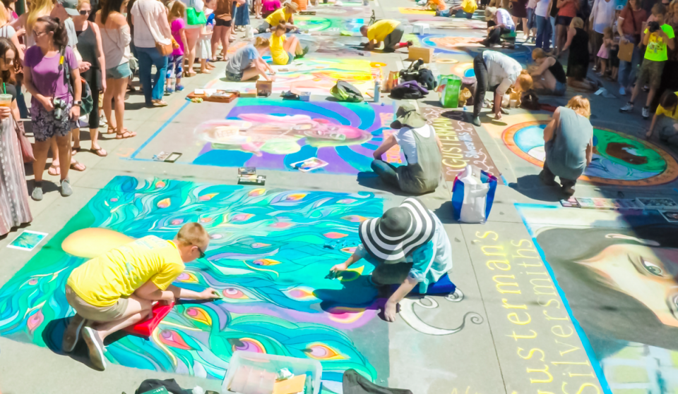 An Imaginative Chalk Art Festival Kicks Off Today In Houston