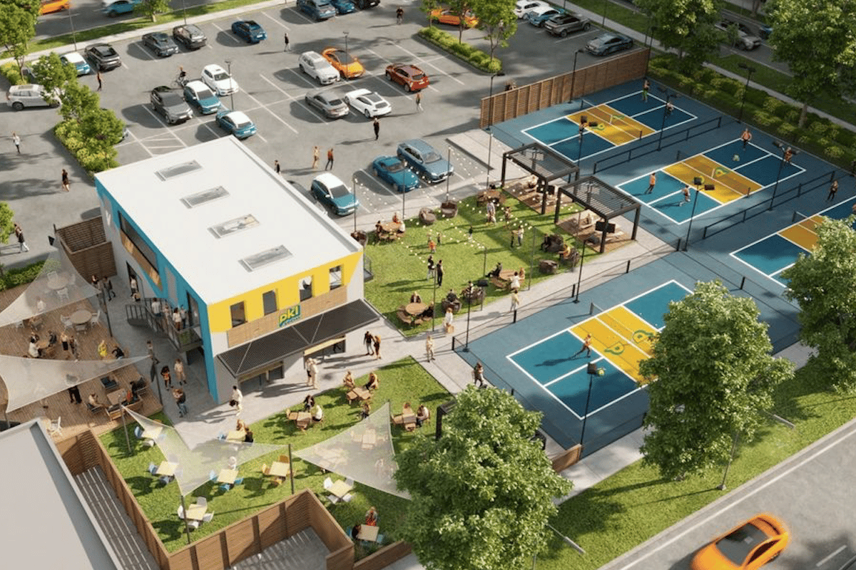Rally At This Pickleball Court, Patio, And Sports Bar Opening In