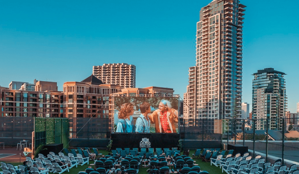 ‘World’s First Two-Screen Rooftop Movie Theater’ Coming To HTX’s Rooftop Cinema Club