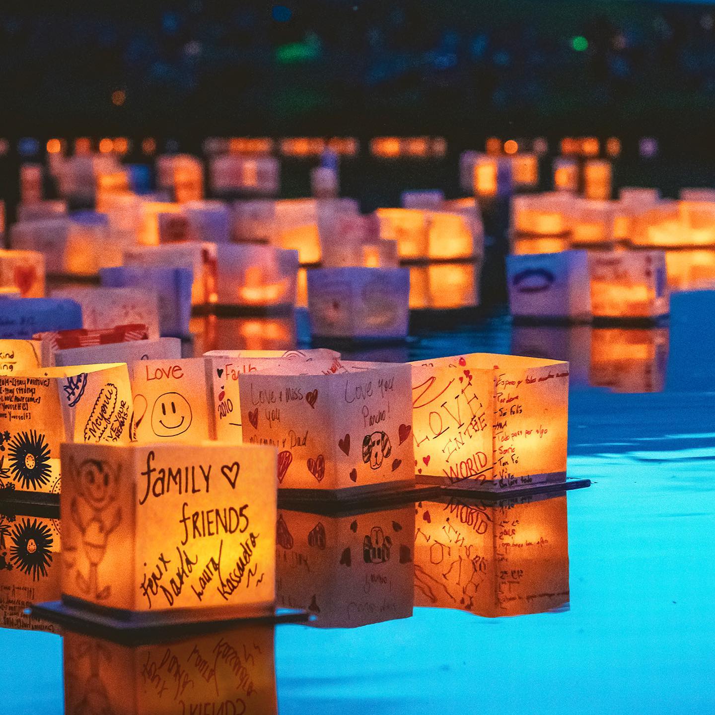 A Traditional Water Lantern Festival Is Taking Place In Houston This