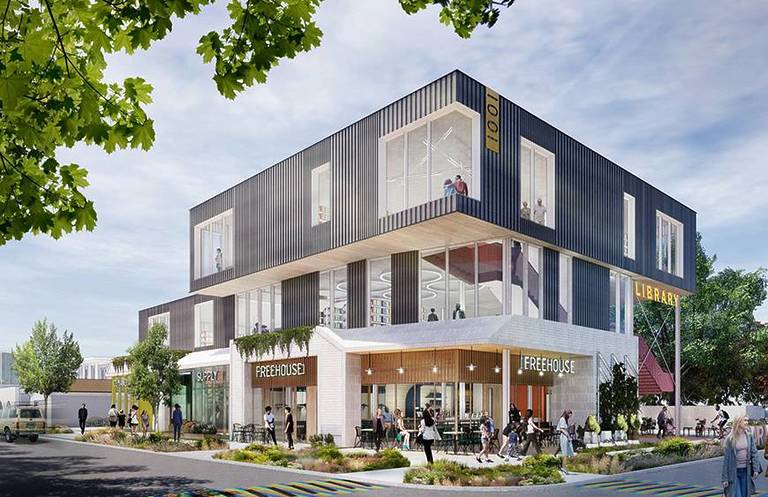 New Freed Montrose Library Has Reopened In Houston