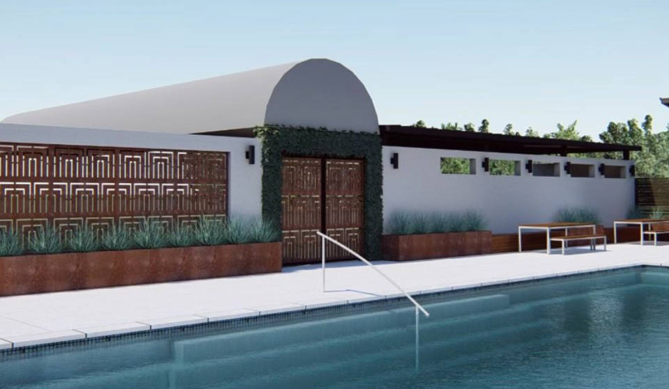 Oasis-Like Cocktail Pool, Patio Bar, And Restaurant Opens In Houston