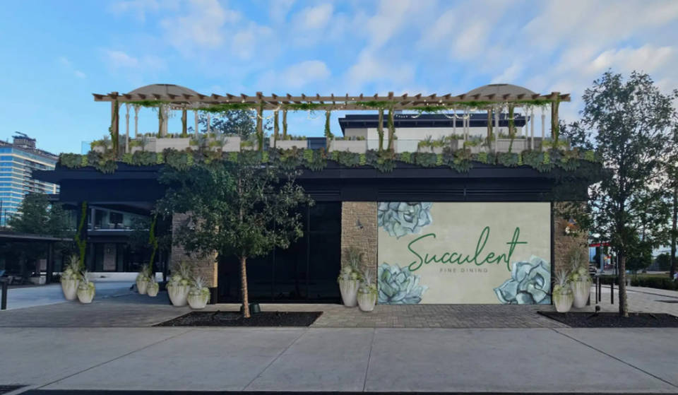 Succulent, un restaurante en la azotea inspirado en el verde Valle de Napa, abre sus puertas en Houston