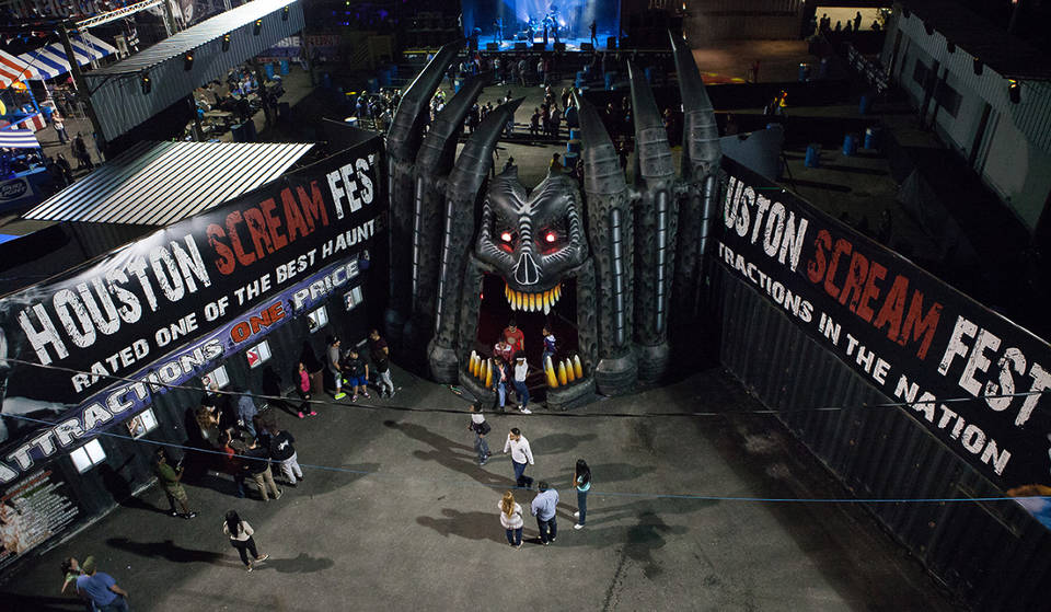 This massive horror festival is taking over Houston this October with haunted houses, concerts, and FREE drinks