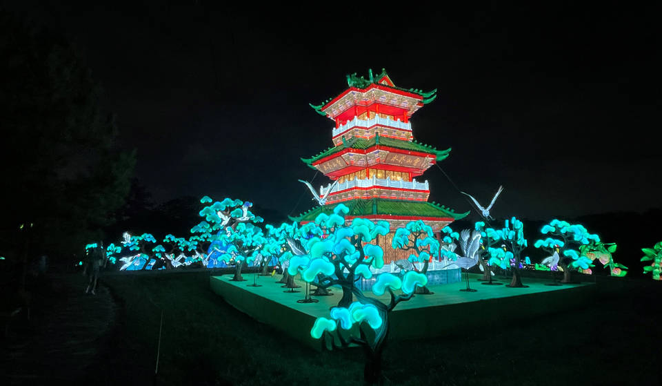 Wild Holiday Spectacle Will Light Up Houston Garden With Luminous Installations, Including Light Tunnel Half The Size Of A Football Field