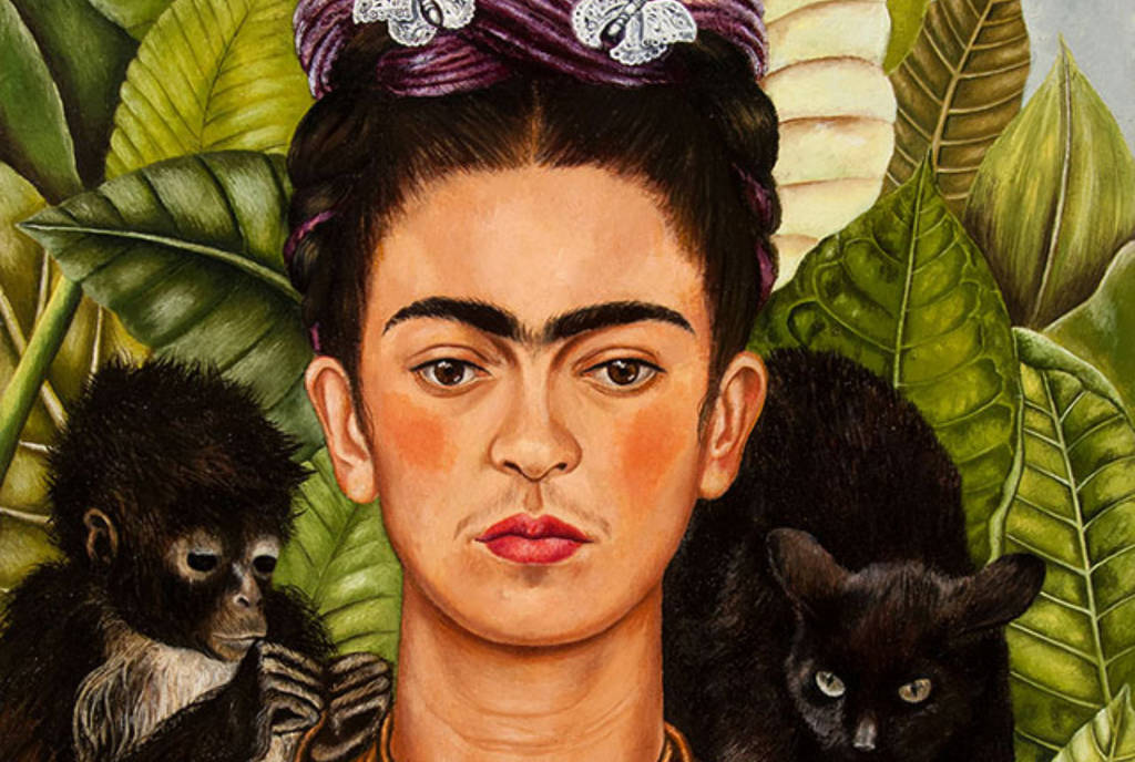 Image shows Frida Kahlo's 