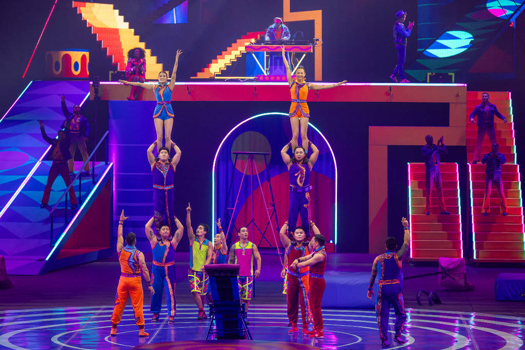 La imagen muestra una producción de «The Greatest Show on Earth».