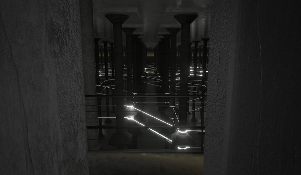 Houston’s Buffalo Bayou Park Cistern Celebrates 100 Years With Labyrinthian Lights Exhibition