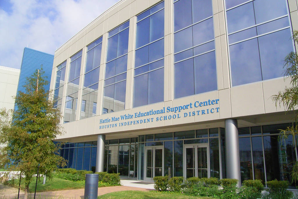 Image shows a Houston school.