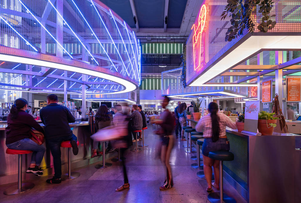 Image shows the interior of POST Houston.