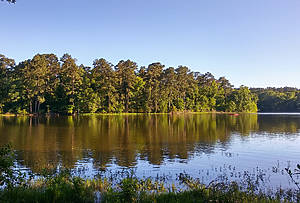 The stunning nature park less than an hour from Houston that hides a 210-acre lake and scenic inland beach