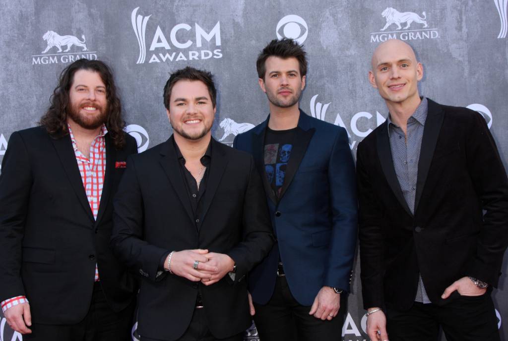 Image shows the Eli Young Band. 