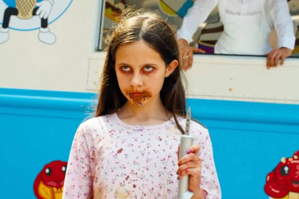 A still from Eli Roth's new horror movie 'Ice Cream Man'