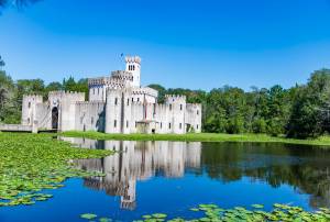 Hidden just over an hour from Houston stands a sprawling European-style castle — complete with a working drawbridge, moat, and secret passages